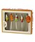 Kurt Adler Early Years Glass Bird Clip-On Christmas Ornament Set - 4.5" - Club Pack of 6